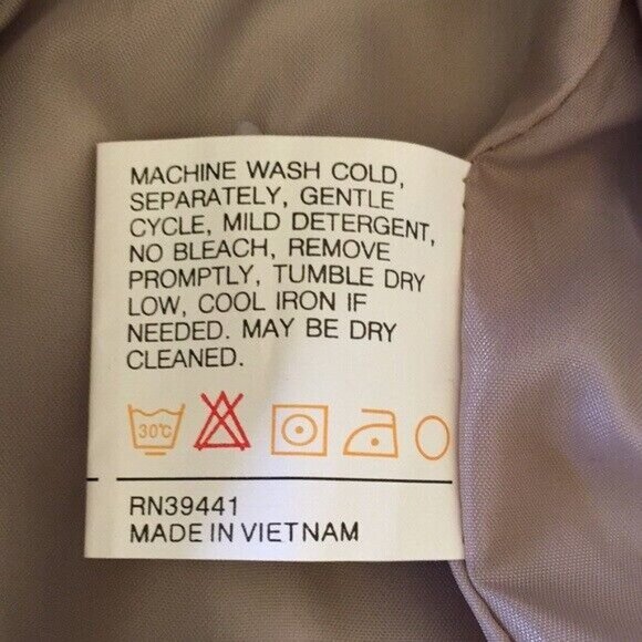 Towne Collection Womens Jacket 1X Light Blue Polyester Machine Washable - Picture 6 of 7